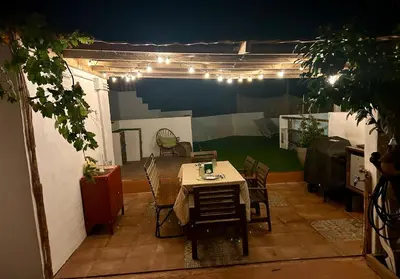 Un patio o zona al aire libre en Garancor