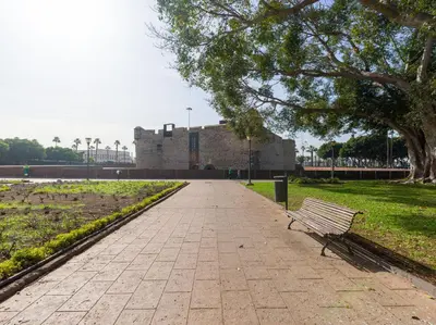 Jardín al aire libre en Castle Barbican By CanariasGetaway