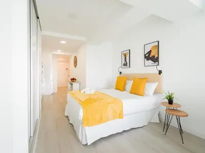 Cama o camas de una habitación en Castle Barbican By CanariasGetaway