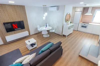 Un baño de Luxury Beach Terrace Loft