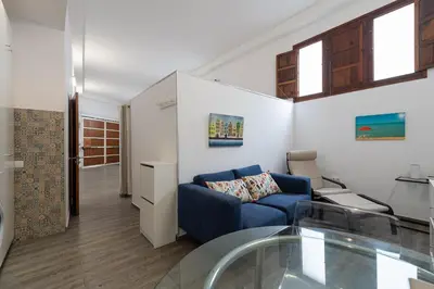 Zona de estar de Car-Loft next to Arucas Cathedral