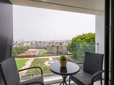 Un balcón o terraza de Castle With Balcony By CanariasGetaway