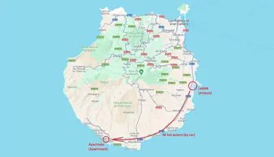Plano de Granada I Apartment- Patalavaca