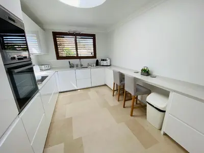 Una cocina o zona de cocina en Amazing Anfi Tauro duplex with private pool
