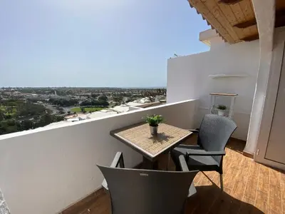 Un balcón o terraza de Dúplex Vista Dorada 64