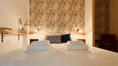 Cama o camas de una habitación en Click&Guest - Modern and Luxury Flat B in Telde