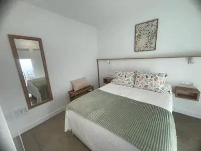 Cama o camas de una habitación en Ventana del Nublo 1D