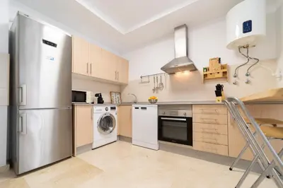 Una cocina o zona de cocina en Sand Beach Las Canteras