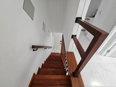 Plano de Comfortable duplex apartment near the beach