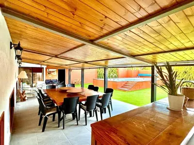 Zona de estar de Luxury Banana Haven Villa with pool by CanaryScape