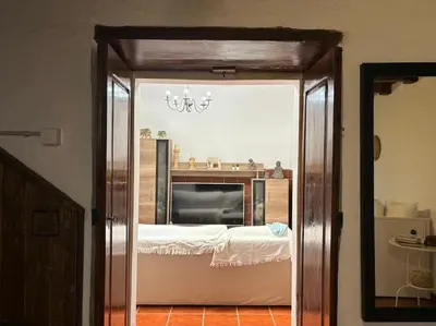 Cama o camas de una habitación en Casa Ramoncito