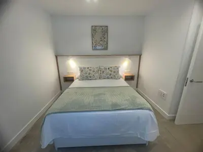 Cama o camas de una habitación en Ventana del Nublo 2-D