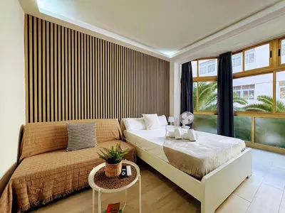 Zona de estar de Morote Beach Flat