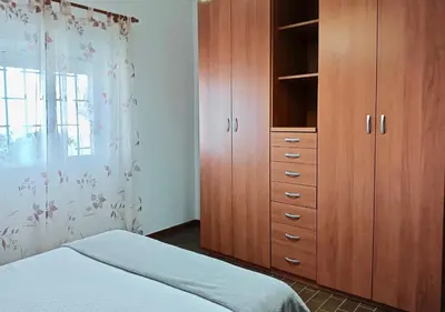 Cama o camas de una habitación en La Casa de Teror