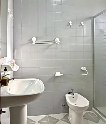 Un baño de La Casa de Teror
