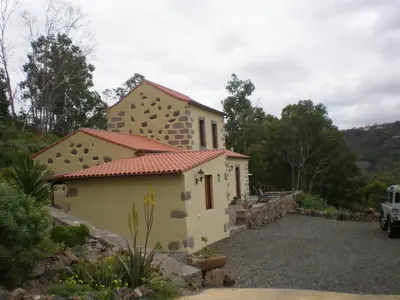 Paisaje cerca of this country house