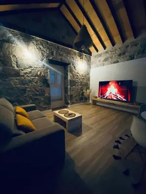 Zona de estar de Casa Marconi
