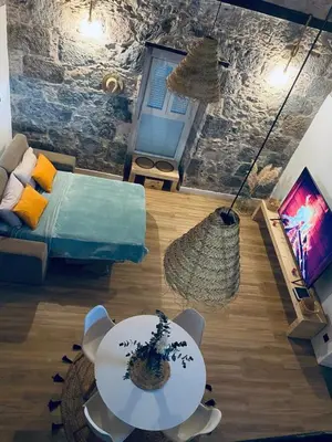 Zona de estar de Casa Marconi