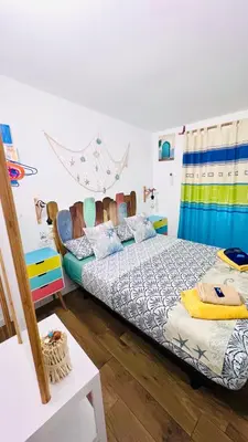 Cama o camas de una habitación en Casa Ohana