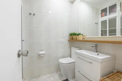 Un baño de Apartamento frente a la playa de Las Canteras C68