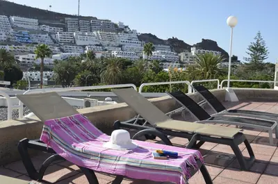 Un balcón o terraza de Apartamentos Panamá