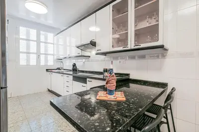Una cocina o zona de cocina en Flat Triana
