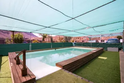 Piscina en o cerca de Country House Near Fataga & Maspalomas
