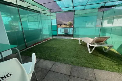 Un patio o zona al aire libre en Renovated Tiny House
