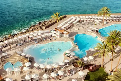 Vista general del mar o vista desde el hotel