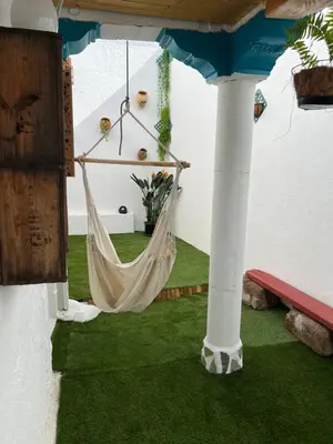 Jardín al aire libre en El Patio de Estrella