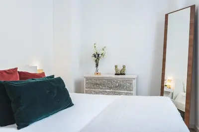 Cama o camas de una habitación en Home2Book Elegant & Cozy Retreat Las Palmas