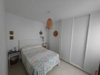 Cama o camas de una habitación en VV City Luchana Apart.