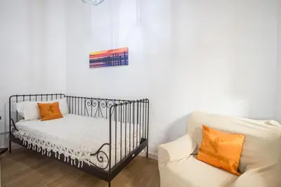 Cama o camas de una habitación en Agaete Botanic - Rooftop Solarium