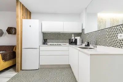 Una cocina o zona de cocina en Home2Book Cozy Escape near Las Canteras Beach