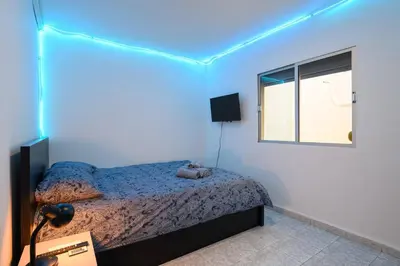 Cama o camas de una habitación en Modern Comfort App in Las Palmas GC