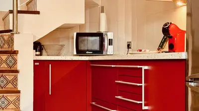 Una cocina o zona de cocina en Click & Guest - Maspalomas Dunes Whisper