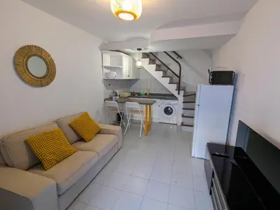 Una cocina o zona de cocina en Aloha Playmar Duplex