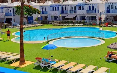 Piscina en o cerca de Pool Front Playmar Maspalomas