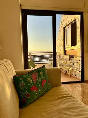 Zona de estar de Sea&Sunset great balcony view