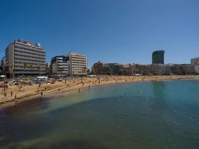 Playa de o cerca de esta casa o chalet