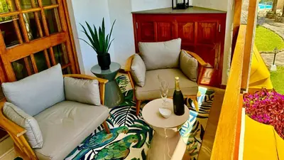 Zona de estar de Canario Dunes Apartment