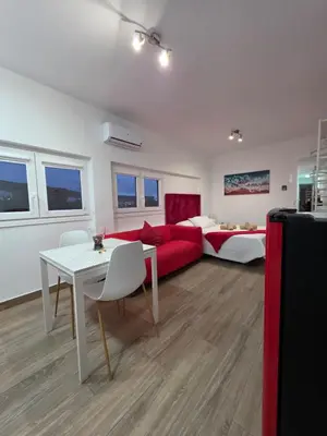 Una cocina o zona de cocina en Alojamientos Agaete Pueblo Nº1 y Nº2