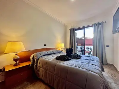 Cama o camas de una habitación en Villa Marina I Puerto Rico