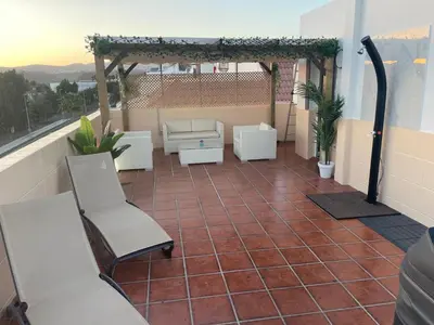 Zona de estar de Basement Apartment