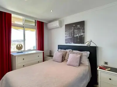Cama o camas de una habitación en Amadores Beach View, Mogán