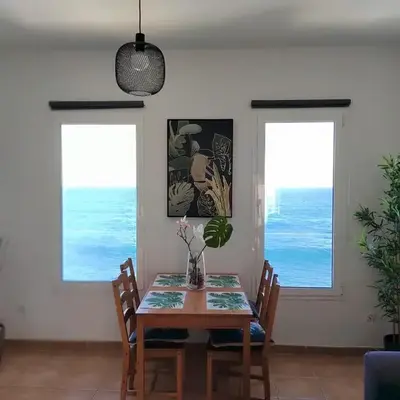 Piso magico junto al mar con gran terraza