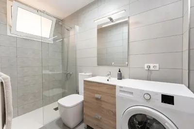 Un baño de Apartamento Playa Las Canteras