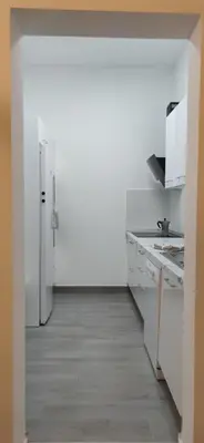 Una cocina o zona de cocina en Urban Ocean Lookout