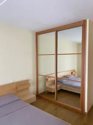 Cama o camas de una habitación en Luminoso ático en Playa Chica