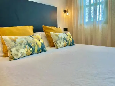 Cama o camas de una habitación en Dunaflor Verde 8 by SunHousesCanarias